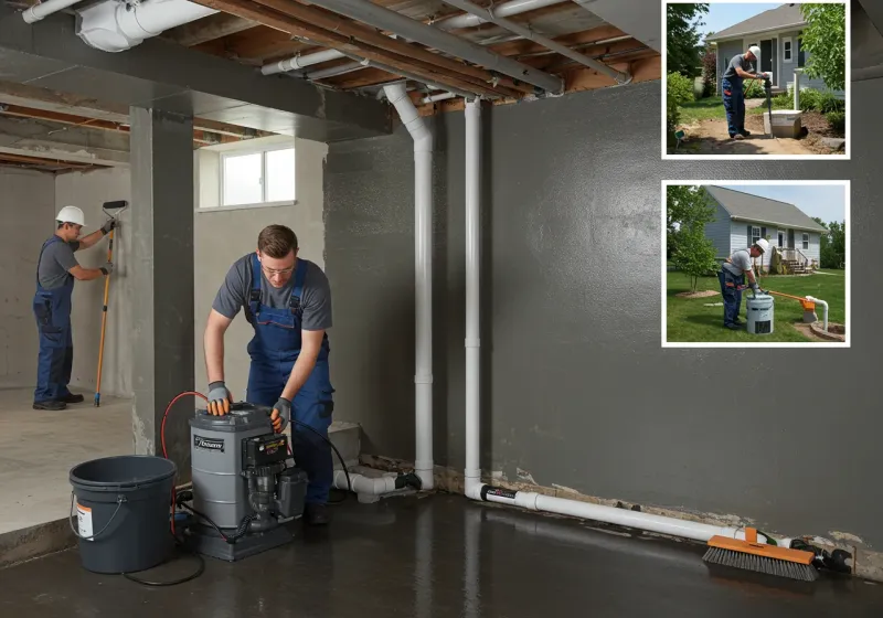 Basement Waterproofing and Flood Prevention process in Elizabethtown, NC